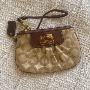 Vintage Coach Wristlet